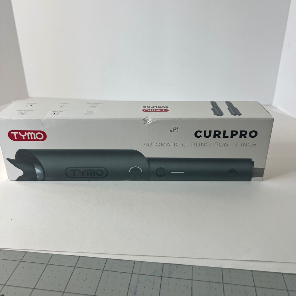 TYMO CURLPRO Automatic Curling Iron 1 Inch Ceramic T-GLOSS Black HC506